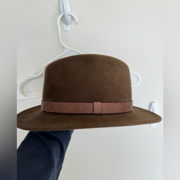 Orvis Brown Wool Felt Hat. Size Medium. - Picture 4 of 5